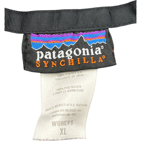 Patagonia Synchilla 1/4 Zip Fleece - XL - Black Polyester