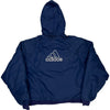 Adidas Hooded Jacket - Large - Navy