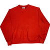 Champion Reverse Weave Sweatshirt - Large - Red Cotton