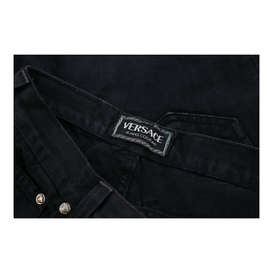 Versace Jeans Couture Jeans - 26W UK 6 Black Cotton