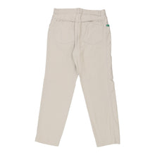  Benetton Trousers - 29W UK 10 Beige Cotton