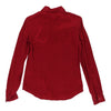 Love Moschino Shirt - XS Burgundy Silk Blend