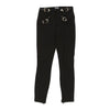 Versace Jeans Couture Trousers - 24W UK 4 Black Cotton