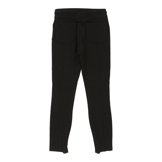 Versace Jeans Couture Trousers - 24W UK 4 Black Cotton