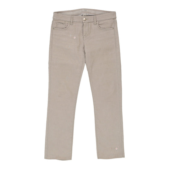 Armani Jeans - 32W UK 10 Cream Linen Blend