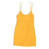 Fendi Strap Top - Large Yellow Viscose