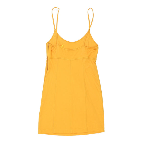 Fendi Strap Top - Large Yellow Viscose