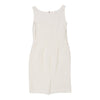 Dolce & Gabbana Sheath Dress - Medium White Cotton Blend