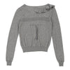 Ermanno Scervino Cardigan - Large Grey Cotton