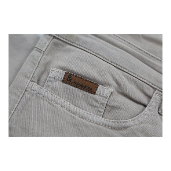 Dolce & Gabbana Jeans - 30W UK 8 Beige Cotton