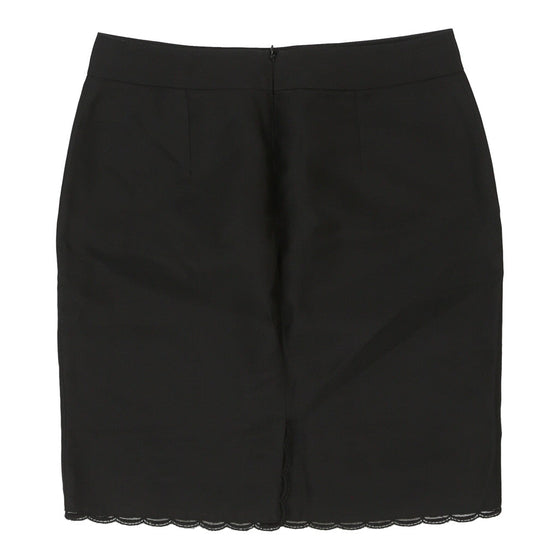 Blumarine Skirt - 29W UK 10 Black Acetate