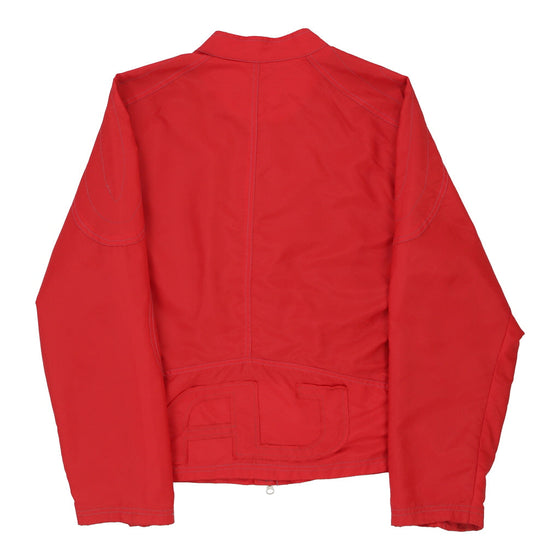 Armani Jeans Jacket - Large Red Polyamide