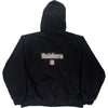 Reebok Raiders NFL Hoodie Jacket - XXL - Black Cotton