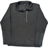 The North Face 1/4 Zip Fleece - Medium - Grey Polyester