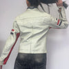 Vintage grey Dainese Leather Jacket - womens small