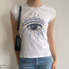 Vintage white Kenzo T-Shirt - womens small