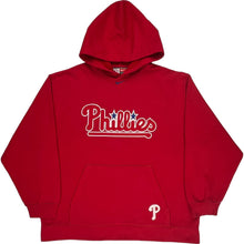  MLB Nike Phillies Hoodie - XL - Red Cotton Blend