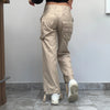 Vintage beige Motivi Cargo Trousers - womens 27" waist