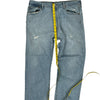 Levis 550 Jeans - 35W 26L - Blue Cotton