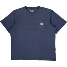  Carhartt K87 Loose Fit Pocket T-Shirt - XL - Navy Cotton