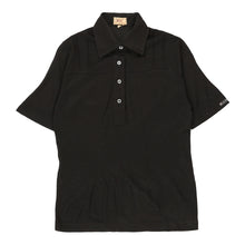  Kilt Polo Shirt - XS Black Cotton - Thrifted.com