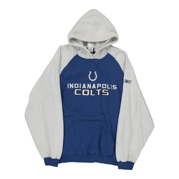 Vintage Indianapolis Colts Hoodie Sweatshirt Size Medium 