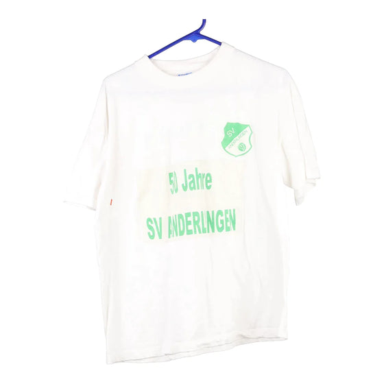 Vintage white SV Anderlingen Sol'S Regent T-Shirt - womens x-large