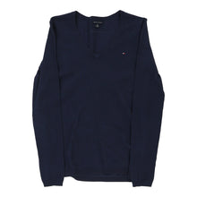  Tommy Hilfiger Jumper - XS Navy Cotton