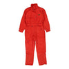 Vintage red Ciesse Piumini All-In-One Ski Suit - mens large