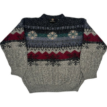  WIN 1950 Fair Isle Wool Sweater - Medium - Multicoloured