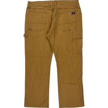  Dickies Work Pants - 38W 29L - Brown Cotton Blend