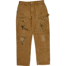  Carhartt Double Knee Work Trousers - 32W 31L - Brown Cotton