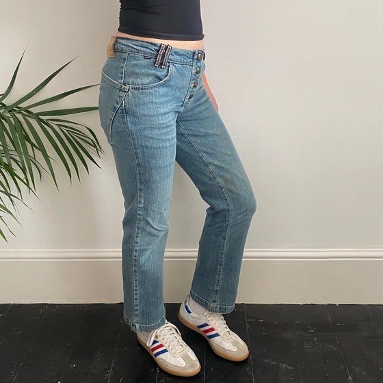 Vintage blue Just Cavalli Jeans - womens 30" waist