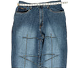 Hip Hop Enyce Wide Leg Jeans - 34W 30L - Blue Cotton