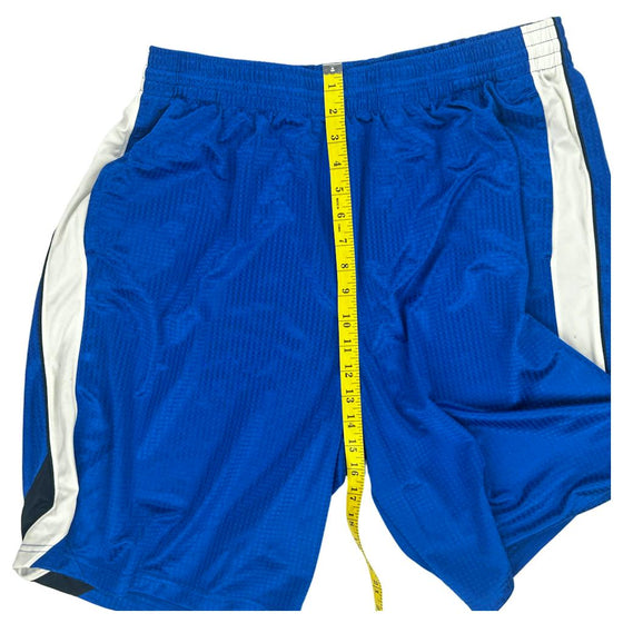 Nike Sports Shorts - Medium - Blue Polyester