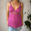 Vintage pink Intimissimi Cami Top - womens medium