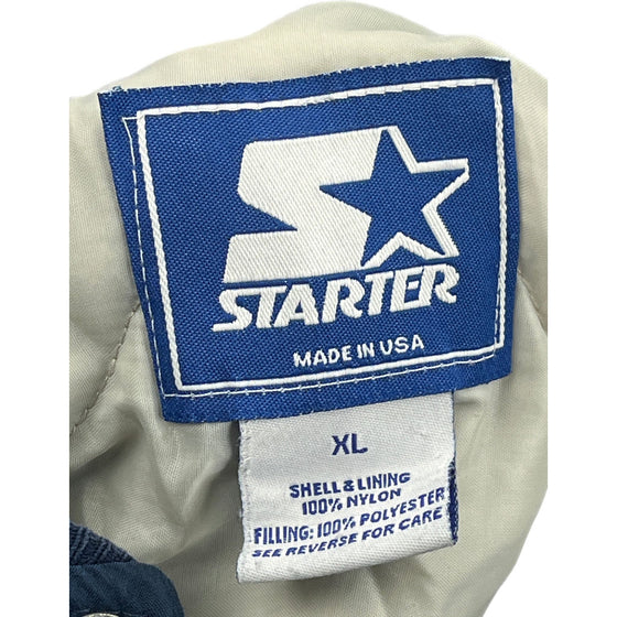 Starter Mariners Varsity Jacket - XL - Blue Nylon