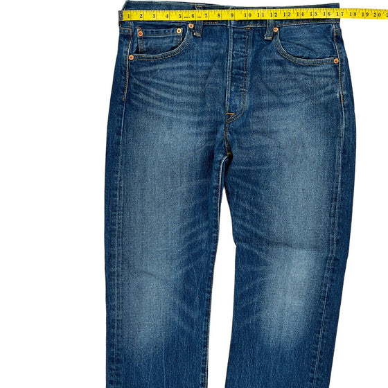 Levis 501 Jeans - 34W 29L - Blue Denim