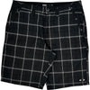 Oakley Check Shorts - 32W 10L - Black