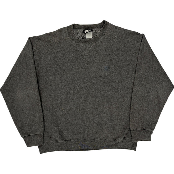 Starter Sweatshirt - Medium - Grey Cotton Blend