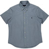 Ralph Lauren Short Sleeve Shirt - Large - Blue Cotton