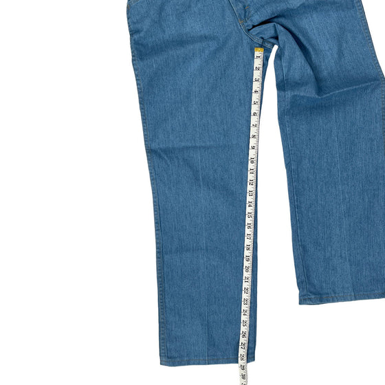 Wrangler Jeans - 32W 28L - Blue Cotton Blend