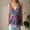 Vintage purple Ajay By Liu Jo Cami Top - womens medium