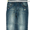 Hip Hop For Him UK Distressed Jeans - 34W 30L - Blue Cotton