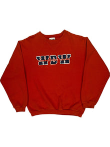  Disney Walt Disney World Sweatshirt - Small - Orange Cotton Blend