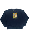 Disney Tigger Graphic Sweatshirt - Medium - Navy Cotton