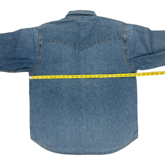 Lee Denim Shirt - Large - Blue Denim