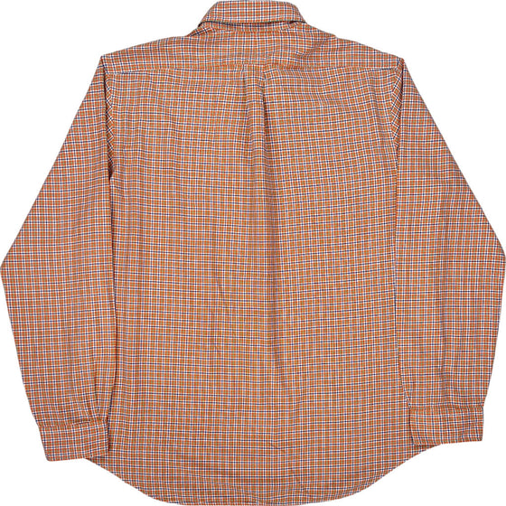 Ralph Lauren Plaid Shirt - XL - Orange Cotton