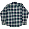 Dickies Flannel Shirt - Large - Green Cotton Blend