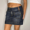 Vintage blue Fracomina Denim Skirt - womens 30" waist